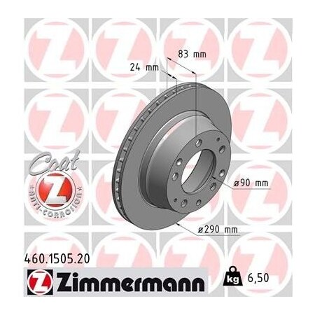 Zimmermann Standard/Coated, 460150520 460150520